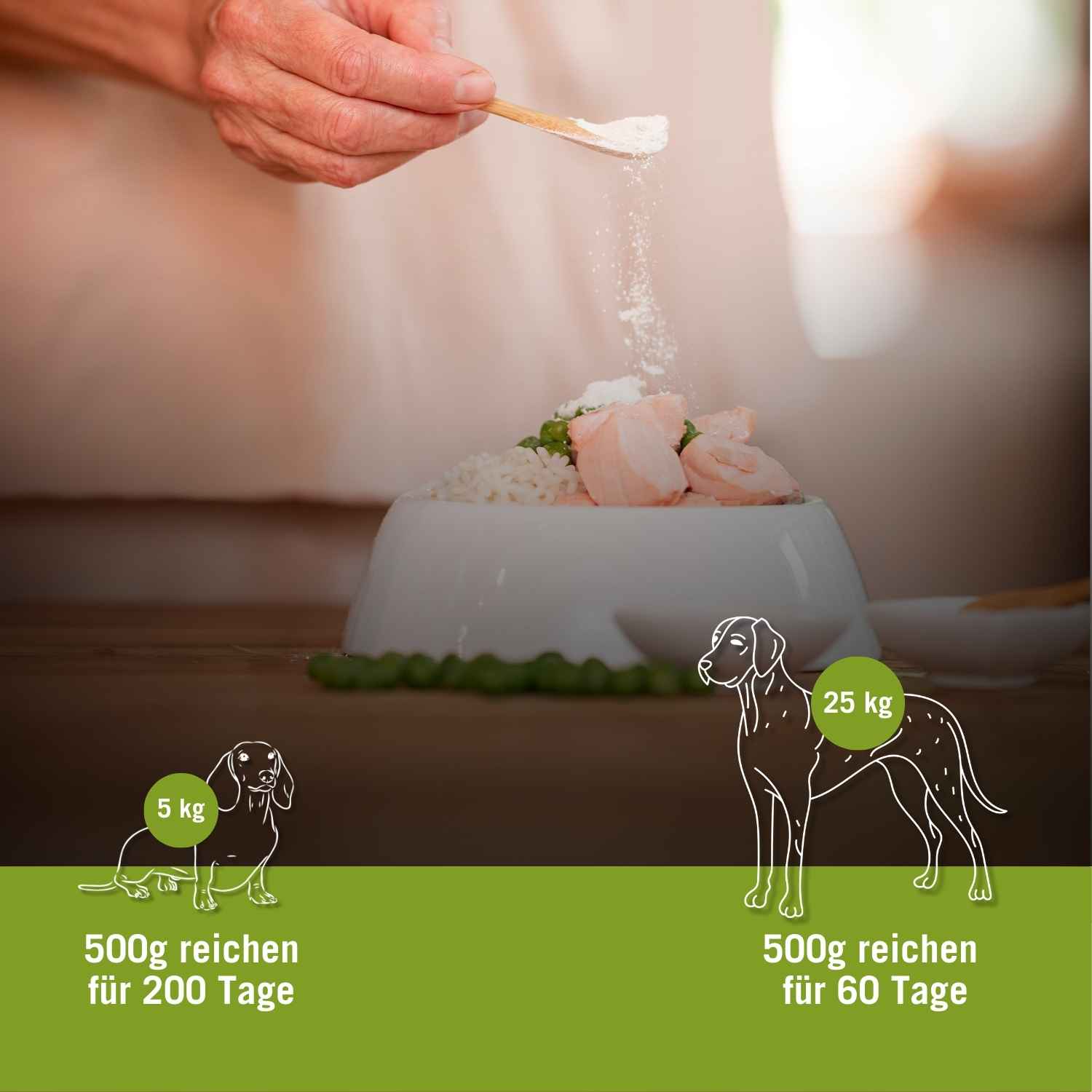 Vitamin Optimix | Cani Cooking 500 g | Ergiebiger Futterzusatz für selbstgekochtes Hundefutter Vitamin Optimix | Cani Cooking 500 g | Ergiebiger Futterzusatz für selbstgekochtes Hundefutter